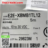 (A)Unused, E2E-X8MB1TL12 5m, Proximity Sensor, พร็อกซิมิตี้เซนเซอร์, OMRON