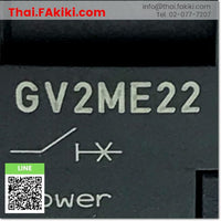(A)Unused, GV2ME22 3p 20-25A (Black), Motor Circuit Breakers, มอเตอร์เซอร์กิตเบรกเกอร์, SCHNEIDER