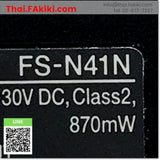 (B)Unused*, FS-N41N, Digital fiber senser, ดิจิตอลไฟเบอร์เซนเซอร์, KEYENCE