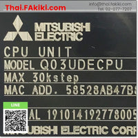 (C)Used, Q03UDECPU, Universal Model QCPU, QCPU รุ่นสากล, MITSUBISHI