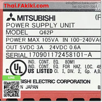 (C)Used, Q62P AC100-240V, Power Supply, พาวเวอร์ซัพพลาย, MITSUBISHI