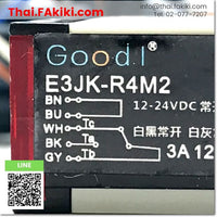 (C)Used, E3JK-R4M2 DC24V, Photoelectric Sensor, โฟโตอิเล็กทริคเซนเซอร์, OMRON