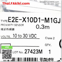 (A)Unused, E2E-X10D1-M1GJ 0.3m, Proximity Sensor, พร็อกซิมิตี้เซนเซอร์, OMRON