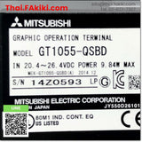 (D)Used*, GT1055-QSBD DC24V, Graphic Operation Terminal, GOT, หน้าจอแสดงผล GOT, MITSUBISHI