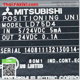 (C)Used, LD75D4 Positioning Module, โมดูลกำหนดตำแหน่ง MITSUBISHI