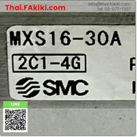 Junk, MXS16-30A Tube inner diameter 16mm,Cylinder stroke 30mm, Air Slide Table, กระบอกลมเลื่อน-สไลด์, SMC