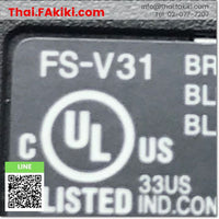 (D)Used*, FS-V31 1.1m, Fiber Optic Sensor Amplifier, ไฟเบอร์แอมพลิฟายเออร์, KEYENCE
