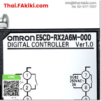(C)Used, E5CD-RX2A6M-000, Temperature Controller, เครื่องควบคุมอุณหภูมิ, OMRON