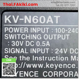 (C)Used, KV-N60AT AC100-240V PLC Main Module, พีแอลซียูนิตหลัก KEYENCE