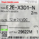 (A)Unused, E2E-X3D1-N M12 NO, Proximity Sensor, พรอกซิมิตี้เซนเซอร์, OMRON