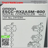 (A)Unused, E5CC-RX2ASM-800 48×48mm, Digital Temperature Controllers, เครื่องควบคุมอุณหภูมิ, OMRON
