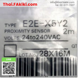 (B)Unused*, E2E-X5Y2 2m, Proximity Sensor, พร็อกซิมิตี้เซนเซอร์, OMRON