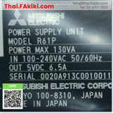 (A)Unused, R61P, Power Supply, พาวเวอร์ซัพพลาย, MITSUBISHI