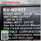 (A)Unused, KV-N24DT, PLC Main Module, พีแอลซียูนิตหลัก, KEYENCE