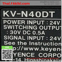 (A)Unused, KV-N40DT, PLC Main Module, พีแอลซียูนิตหลัก, KEYENCE