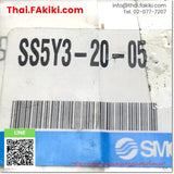 (B)Unused*, SS5Y3-20-05, Manifold valve, แมนิโฟล์ดฐานตั้งวาล์ว, SMC