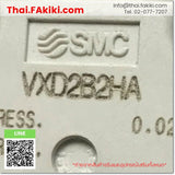 (C)Used, VXD2B2HA DC24V, 2-Port Solenoid Valve, โซลินอยด์วาล์ว 2 พอร์ต, SMC