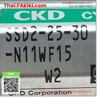 (D)Used*, SSD2-25-30-N11WF15, Compact Cylinder, กระบอกสูบแบบคอมแพ็ค, CKD