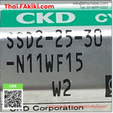 (D)Used*, SSD2-25-30-N11WF15, Compact Cylinder, กระบอกสูบแบบคอมแพ็ค, CKD