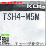 (B)Unused*, TSH4-M5M φ4,1pack/10pcs, Quick Coupling, ข้อต่อสวม, KOGANEI