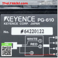 (C)Used, PG-610, Photoelectronic Sensor, โฟโต้อิเล็กทริคเซ็นเซอร์, KEYENCE