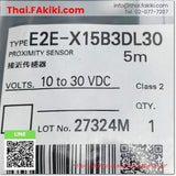 (A)Unused, E2E-X15B3DL30 5m, Proximity Sensor, พร็อกซิมิตี้เซนเซอร์, OMRON