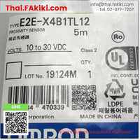 (A)Unused, E2E-X4B1TL12 5m, Proximity Sensor, พร็อกซิมิตี้เซนเซอร์, OMRON