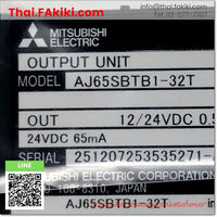 (A)Unused, AJ65SBTB1-32T 32points, CC-Link System Compact Type Remote I/O Module, โมดูล I/O ระยะไกลระบบ CC-Link, MITSUBISHI