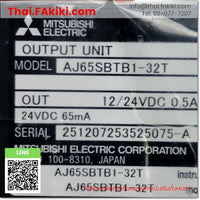 (B)Unused*, AJ65SBTB1-32T 32points, CC-Link System Compact Type Remote I/O Module, โมดูล I/O ระยะไกลระบบ CC-Link, MITSUBISHI