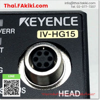 (C)Used, IV-HG15, Lighting integrated image discrimination sensor head, หัวเซนเซอร์แยกความแตกต่างของภาพแสงสว่าง, KEYENCE