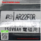 (B)Unused*, AR22F0R-10B Φ22, Push Button Switch, สวิตช์ปุ่มกด, FUJI