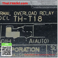 (C)Used, TH-T18 0.1-0.16A, Thermal Overload Relay, โอเวอร์โหลดรีเลย์, MITSUBISHI