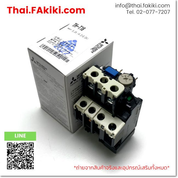 (B)Unused*, TH-T18 4-6A, Thermal Overload Relay, โอเวอร์โหลด รีเลย์, MITSUBISHI