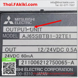 (C)Used, AJ65SBTB1-32TE1, CC-Link / Remote Module, โมดูลระยะไกล, MITSUBISHI