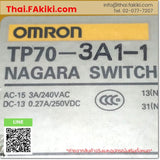 (C)Used, TP70-3A1-1, Limit Switch, ลิมิตสวิตช์, OMRON