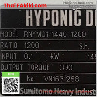 (C)Used, RNYM01-1440-1200 3P AC200V 0.1kW, Motor Drive, ชุดขับมอเตอร์, SUMITOMO