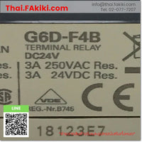 (B)Unused*, G6D-F4B DC24V, Terminal Relay, เทอร์มินอลรีเลย์, OMRON