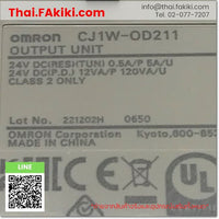 (B)Unused*, CJ1W-OD211 16points, Output Module, เอาท์พุตโมดูล, OMRON