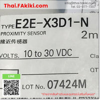 (A)Unused, E2E-X3D1-N M12 NO, Proximity Sensor, พรอกซิมิตี้เซนเซอร์, OMRON