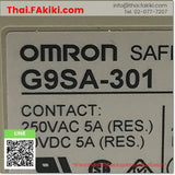 (B)Unused*, G9SA-301 AC/DC24V, Emergency Stop Safety Relay, รีเลย์ความปลอดภัยหยุดฉุกเฉิน, OMRON