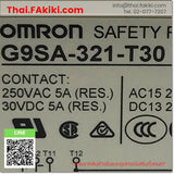 (B)Unused*, G9SA-321-T30 AC/DC24V, Safety Module, โมดูลความปลอดภัย, OMRON