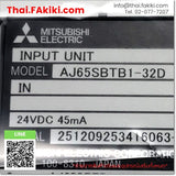 (A)Unused, AJ65SBTB1-32D, CC-Link System Remote I/O Module, โมดูล I/O ระยะไกลระบบ CC-Link, MITSUBISHI