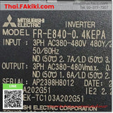 (B)Unused*, FR-E840-0.4KEPA, Inverter, อินเวอร์เตอร์, MITSUBISHI