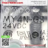 (A)Unused, MY4N-GS DC24V, Relay, รีเลย์, OMRON