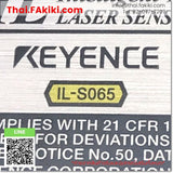 (D)Used*, IL-S065, Laser Sensor Head, หัวเซนเซอร์เลเซอร์, KEYENCE