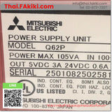 (A)Unused, Q62P AC100-240V, Power Supply, พาวเวอร์ซัพพลาย, MITSUBISHI