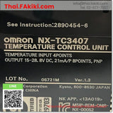 (A)Unused, NX-TC3407 Ver.1.3, Temperature Controllers, เครื่องควบคุมอุณหภูมิ, OMRON