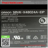 (B)Unused*, S8VK-X48024A-EIP DC24V 20A, Power Supply, พาวเวอร์ซัพพลาย, OMRON