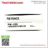 (A)Unused, FW-V25 DC24V, Ultrasonic Sensor Amplifier, อัลตราโซนิกเซนเซอร์แอมพลิฟายเออร์, KEYENCE