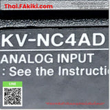 (A)Unused, KV-NC4AD 4ch, Analog input Module, อนาลอคอินพุตโมดูล, KEYENCE
